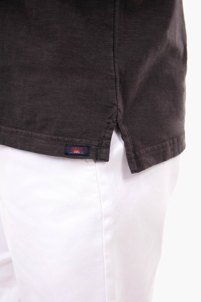 Washed Black Sunwashed Polo
