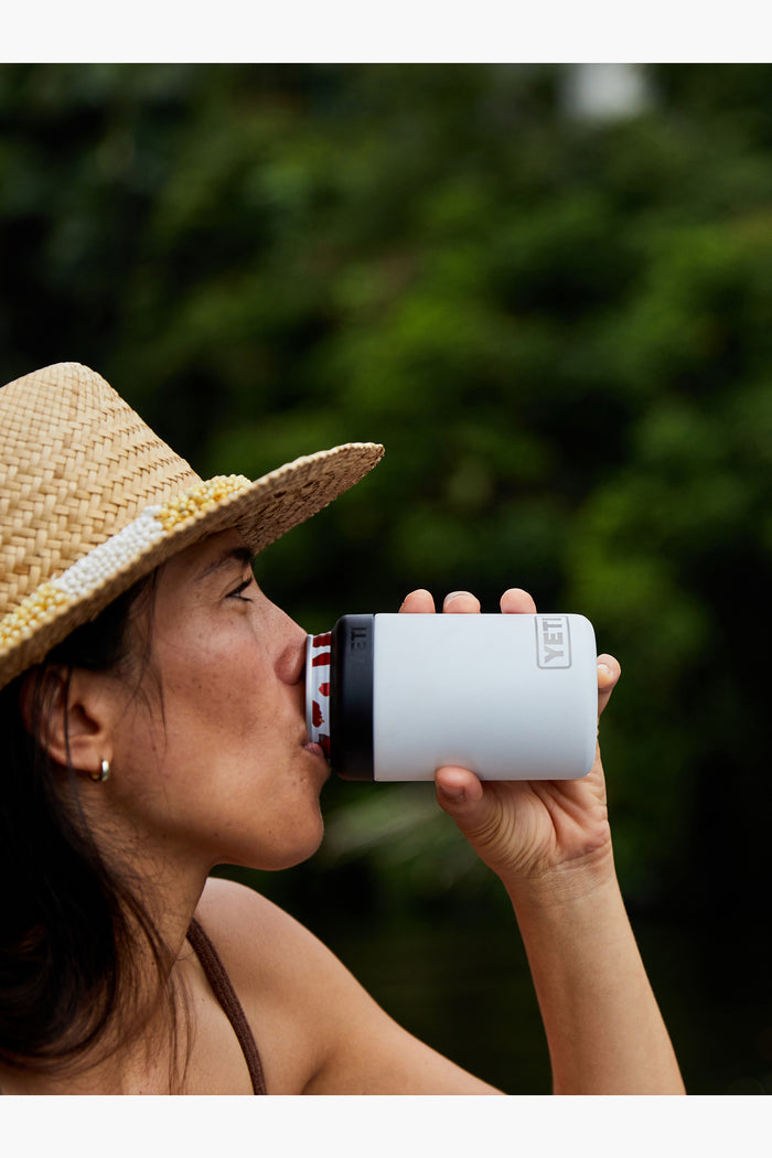 White 12oz Colster Can Insulator
