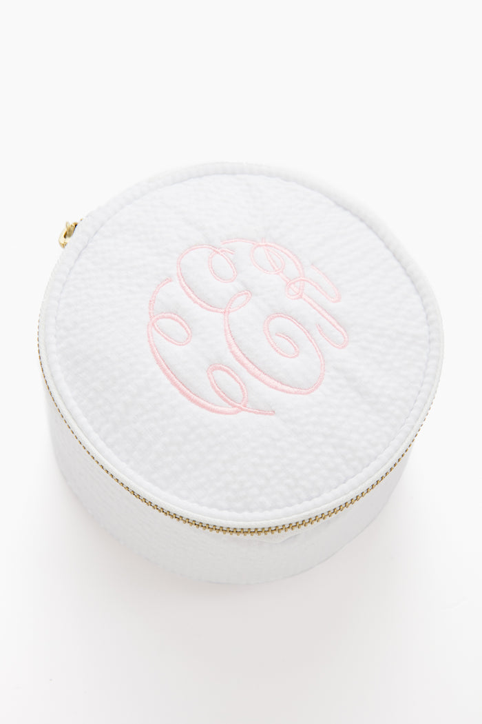 White Button Bag