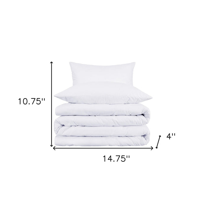 White King Cotton Washable Duvet Cover Set