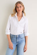 White Long Sleeve Essentials Shirt