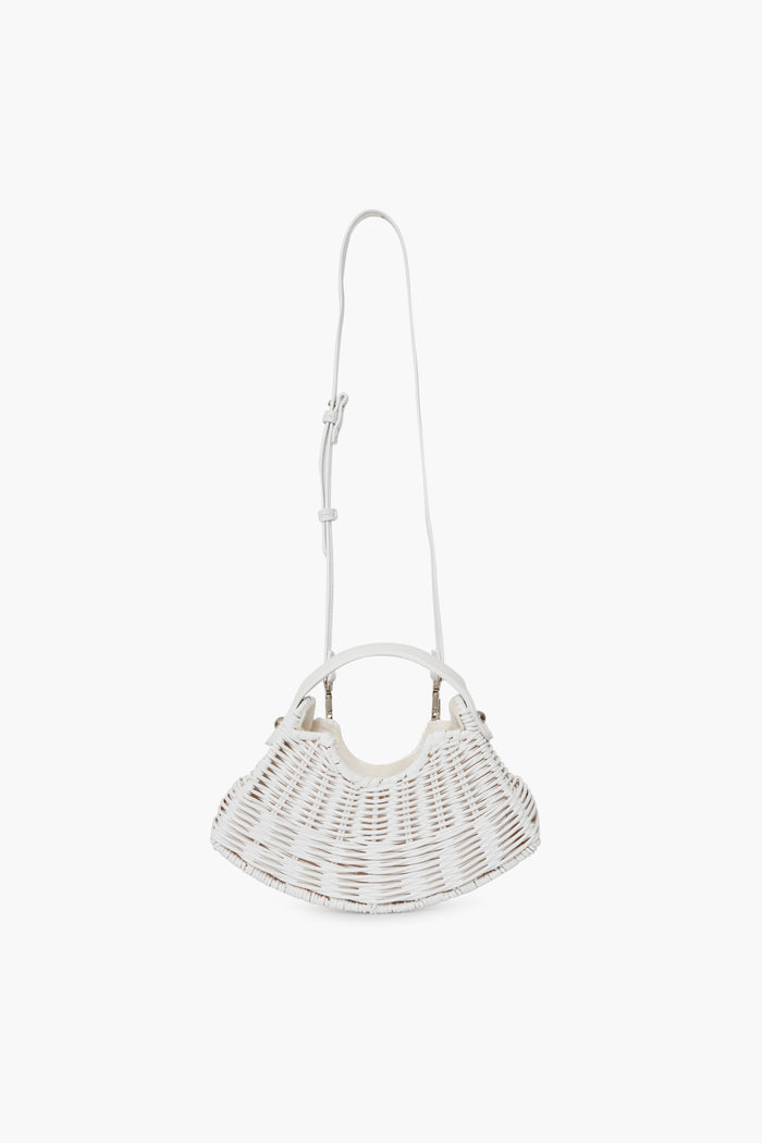 White Mini Fan Bag