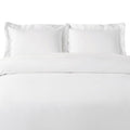 White Queen Rayon Washable Duvet Cover Set