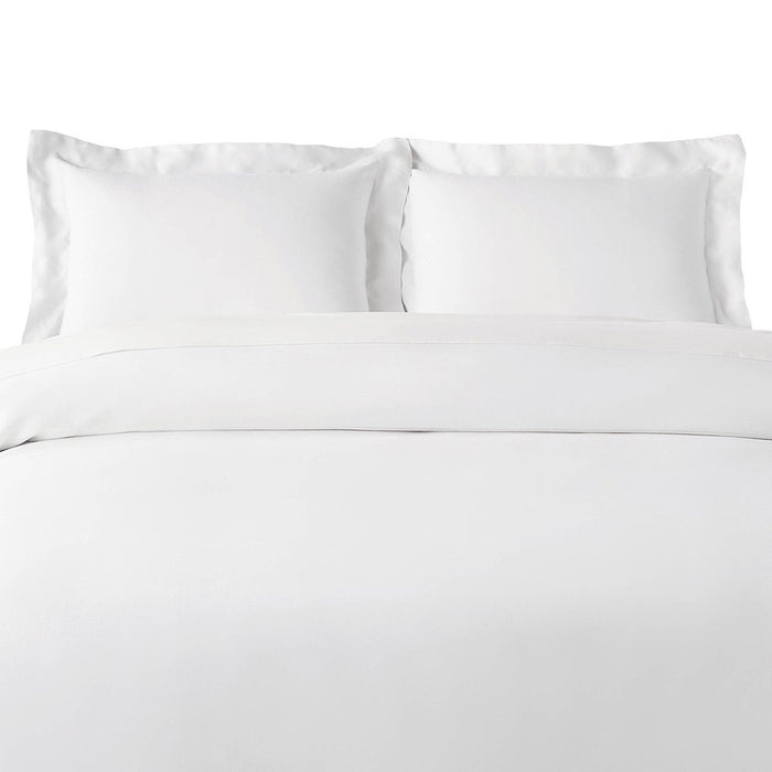 White Queen Rayon Washable Duvet Cover Set