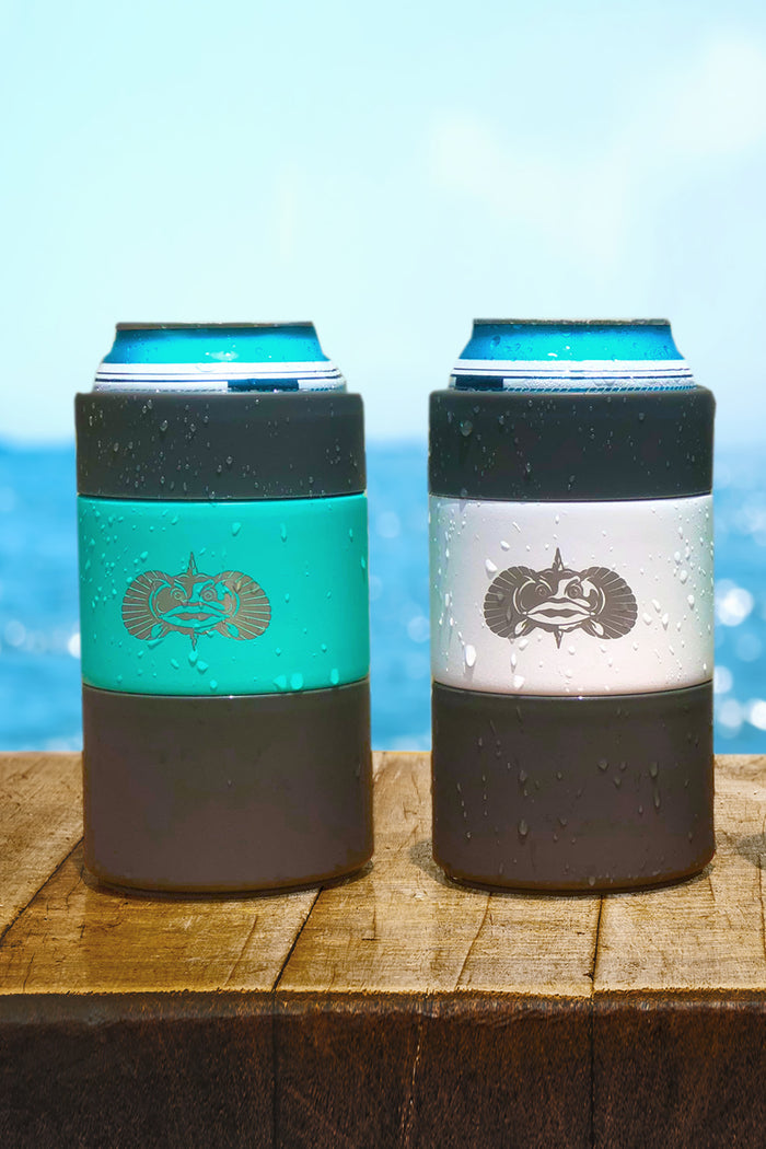 White Toadfish Non-tipping 12oz Can Cooler