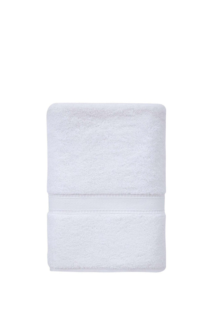 White Turkish Cotton 27" X 54" Bath Towel