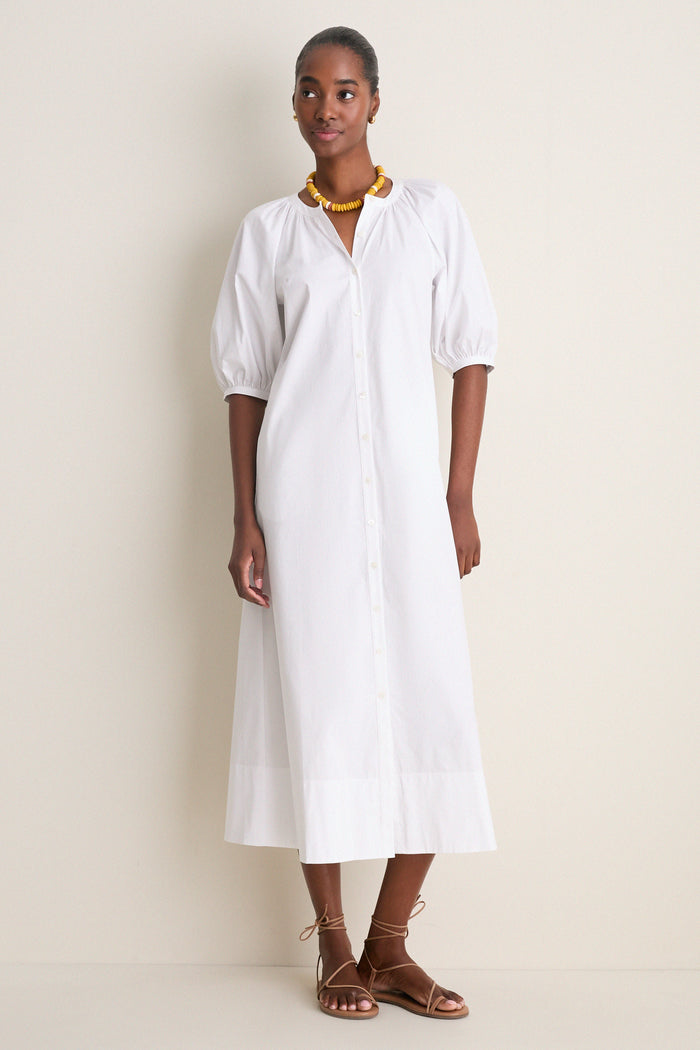 White Vincent Dress