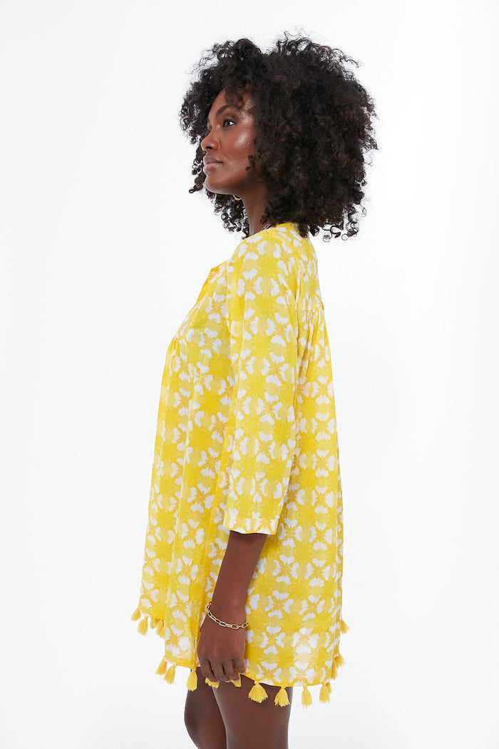 Yellow Barbados Seychelles Tunic
